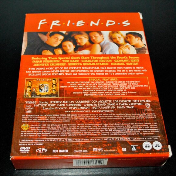 FRIENDS DVDS SET SEASON 4 - Picture 4 of 7